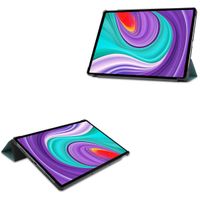 imoshion Trifold Bookcase Lenovo Tab P11 Pro - Donkergroen