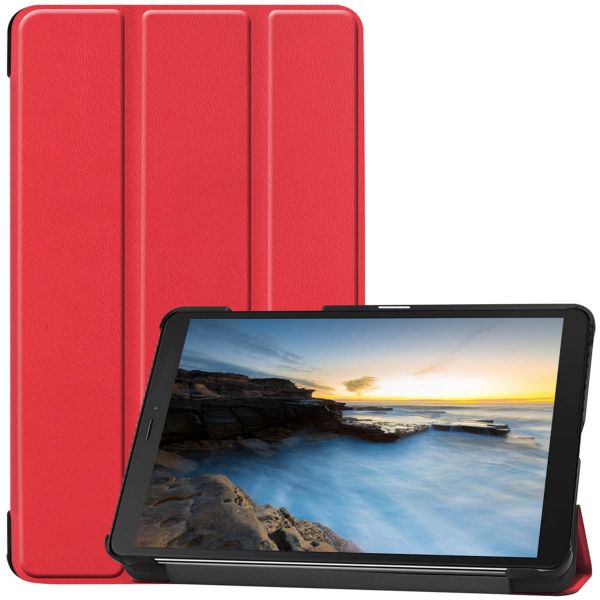 imoshion Trifold Bookcase Galaxy Tab A 8.0 (2019) - Rood