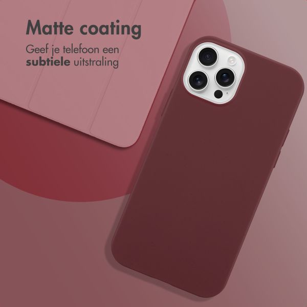 imoshion Color Backcover Apple iPhone 12 (Pro) - Wine Red