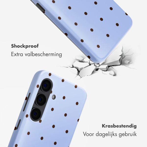 Selencia Vivid Backcover Samsung Galaxy S24 - Happy Dots Digital Sky