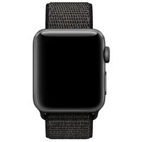 Apple Nike Sport Loop Band Apple Watch Series 1-9 / SE - 38/40/41 mm / Series 10 - 42 mm - Zwart