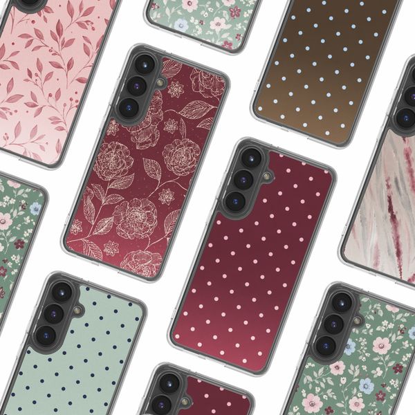 imoshion Design hoesje Samsung Galaxy S25 FE - Deep Rose