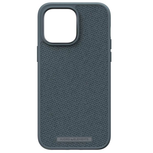 Njorð Collections Fabric Case iPhone 14 Pro Max - Dark Grey