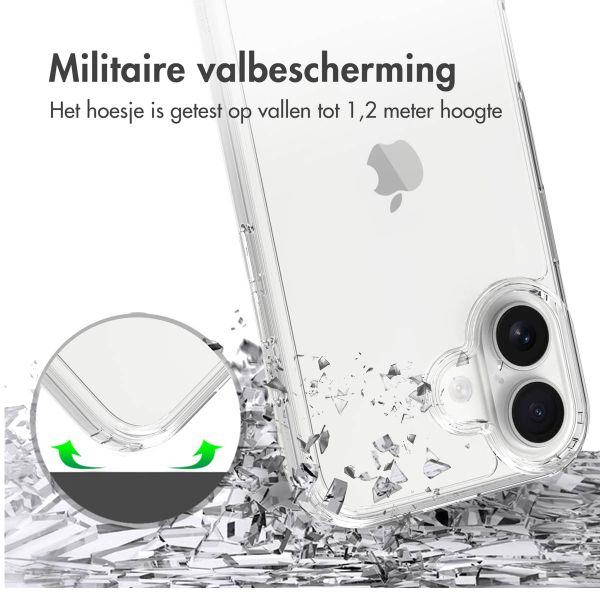 Accezz Xtreme Impact Backcover Apple iPhone 17 - Transparant