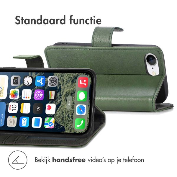 imoshion Luxe Bookcase Apple iPhone 16e - Groen