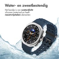 imoshion Ocean Siliconenband Samsung Galaxy Watch 8 (40/44mm) / Classic (46mm) - Donkerblauw