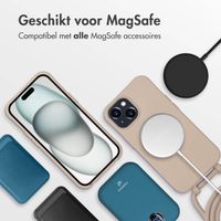 imoshion Color Backcover met afneembaar koord MagSafe iPhone 15 - Nude