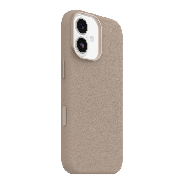 OtterBox Symmetry Cactus leren Backcover met MagSafe Apple iPhone 17 - Light Grey