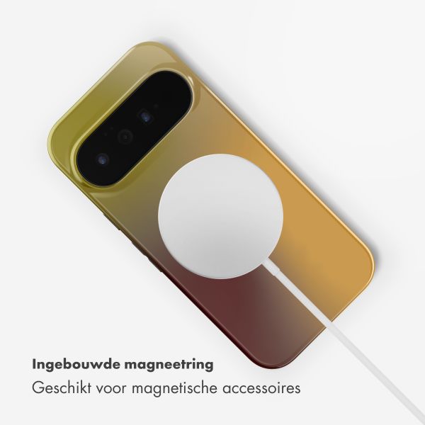 Selencia Vivid Backcover met MagSafe Google Pixel 11 - Gradient Olive Dust