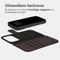 imoshion Uitneembare 2-in-1 Luxe Bookcase Apple iPhone 18 Pro / 17 Pro - Bruin