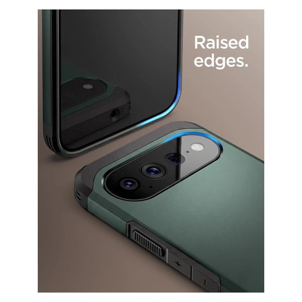Spigen Tough Armor Backcover MagSafe Google Pixel 11 - Abyss Green