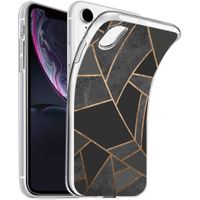 imoshion Design hoesje Apple iPhone Xr - Grafisch Koper / Zwart