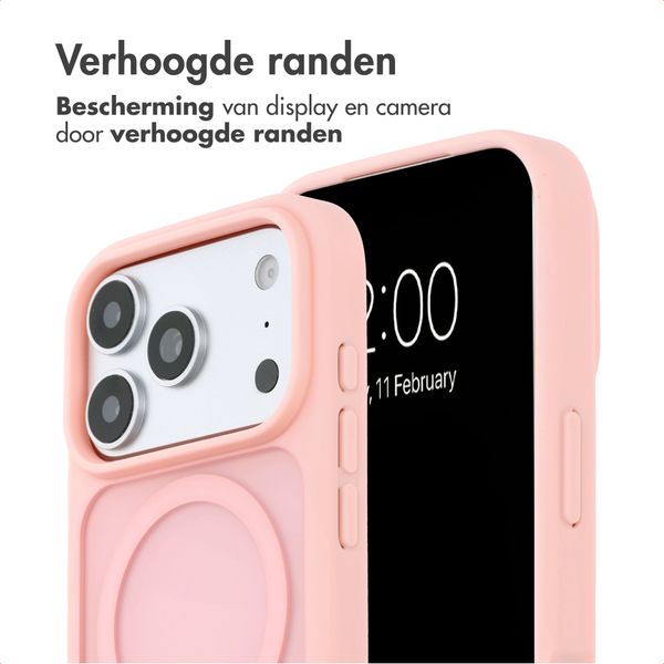 imoshion Color Guard Backcover met MagSafe Apple iPhone 18 Pro Max / 17 Pro Max - Lichtroze