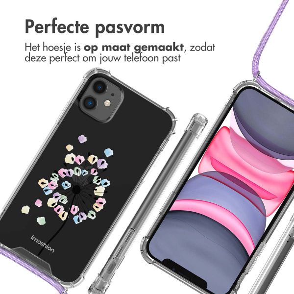 imoshion Design hoesje met koord Apple iPhone 11 - Sandstone Dandelion