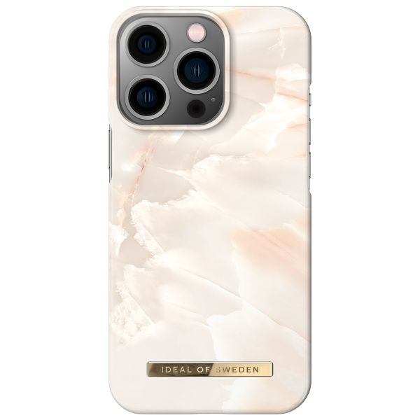 iDeal of Sweden Fashion Backcover iPhone 13 Pro - Rose Pearl Marble