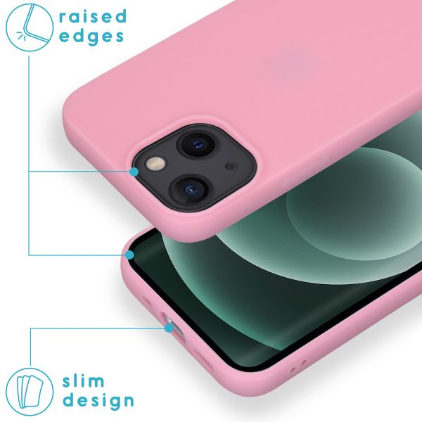 imoshion Color Backcover iPhone 13 Mini - Roze