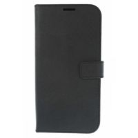 Valenta Leather Bookcase iPhone 12 Mini - Zwart