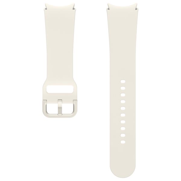 Samsung Originele Sport Band Samsung Galaxy Watch 4 / 5 / 6 / 7 - 20 mm - M/L - Cream