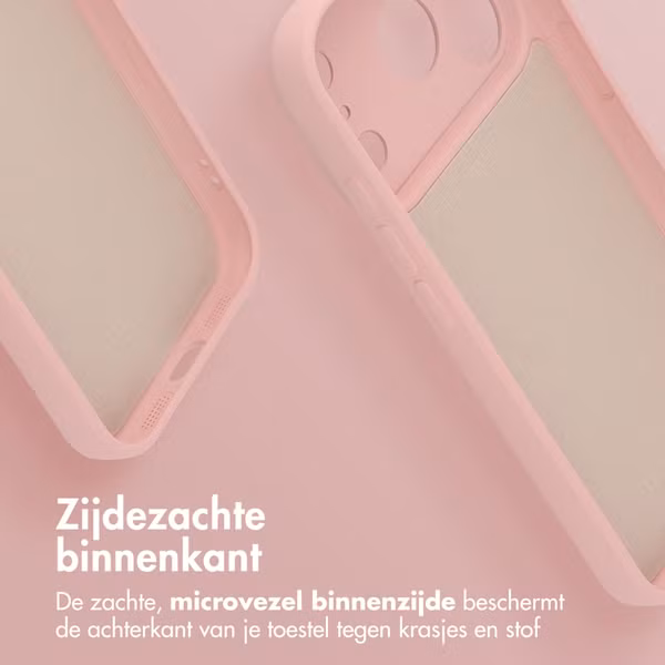 imoshion Color Backcover met MagSafe Apple iPhone 18 Pro / 17 Pro - Lichtroze