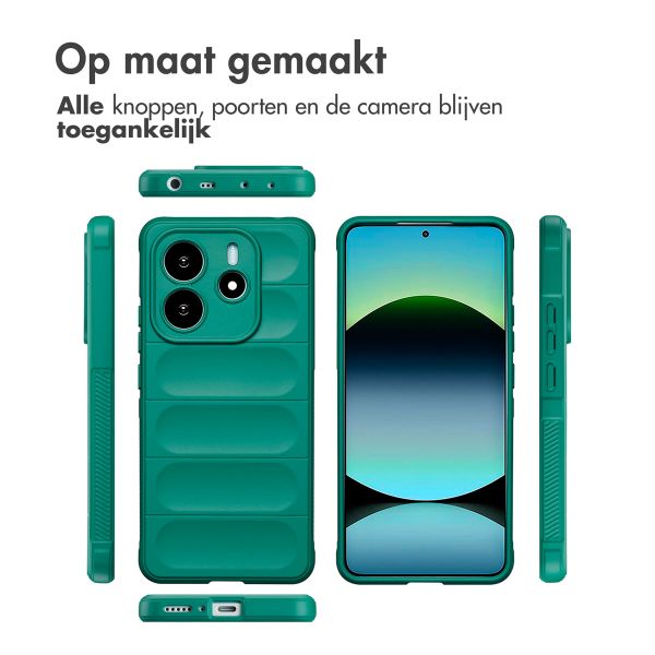 imoshion EasyGrip Backcover Xiaomi Redmi Note 14 (5G) - Donkergroen