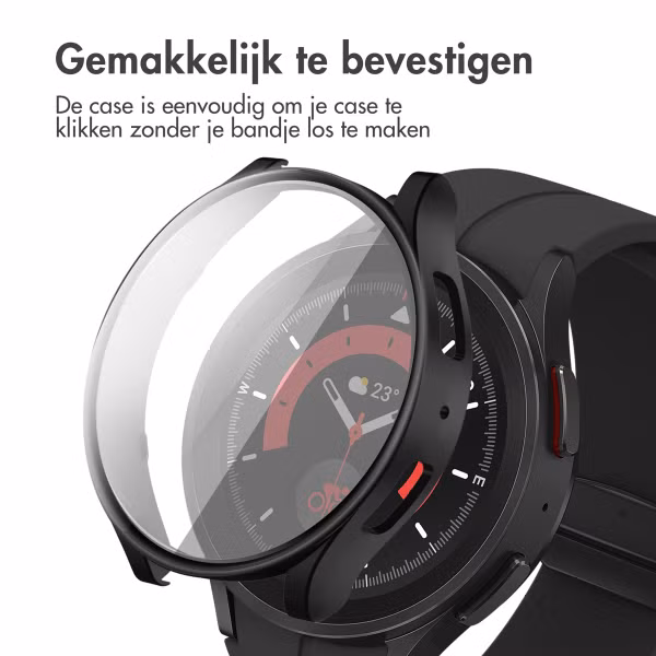 imoshion Full Cover Hardcase Samsung Galaxy Watch 6 - 44 mm - Zwart
