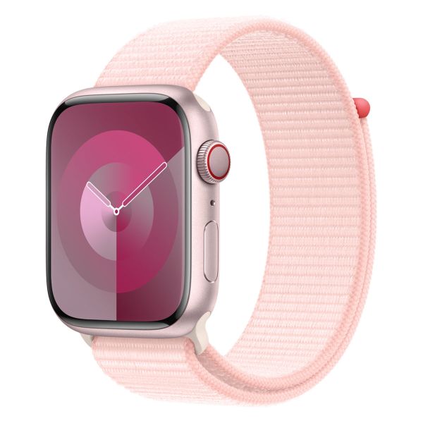 Apple Sport Loop Band Apple Watch Series 1 t/m 10 / SE / Ultra (2) (44/45/46/49 mm) - Light Pink