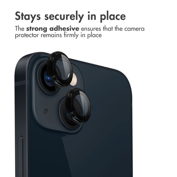 imoshion Camera Protector Glass 2-pack Apple iPhone 14 / 14 Plus - Black
