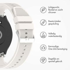 imoshion Siliconen bandje voor de OnePlus Watch 3 / 2 / 2R / Oppo Watch X2 / X - Beige