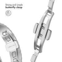 Selencia Steel Dragon Band Apple Watch | 44/45/46/49 mm - Silver