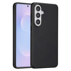 Accezz Leather Back Cover with MagSafe Samsung Galaxy S26 Plus - Onyx Black