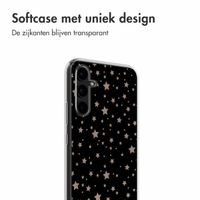 imoshion Design hoesje Samsung Galaxy A34 (5G) - Stars Beige Reverse