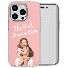 Ontwerp je eigen Apple iPhone 14 Pro gel hoesje - Transparant