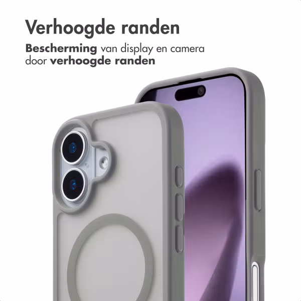 imoshion Color Guard Backcover met MagSafe Apple iPhone 17 - Grijs