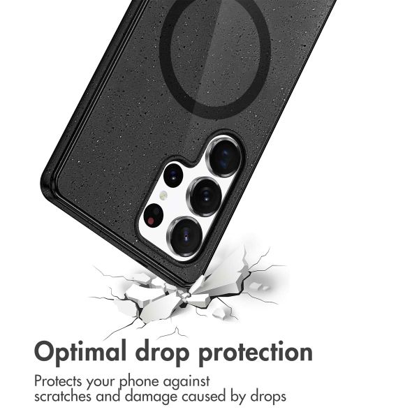 imoshion Sparkle Backcover met MagSafe Samsung Galaxy S24 Ultra - Glitter Zwart