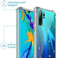 imoshion Design hoesje met koord Huawei P30 Pro - Sterren - Goud