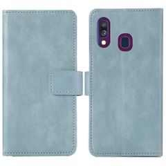 imoshion Luxe Bookcase Samsung Galaxy A40 - Lichtblauw