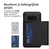 imoshion Backcover met pasjeshouder Samsung Galaxy S10e - Zwart