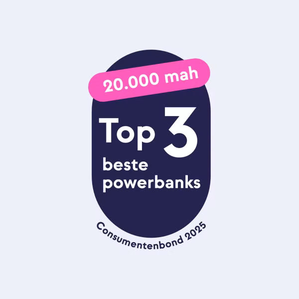 imoshion Powerbank - 20.000 mAh - Quick Charge en Power Delivery - Lila