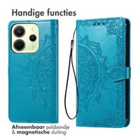 imoshion Mandala Bookcase Xiaomi Redmi Note 14 (4G) - Turquoise