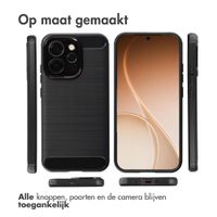 imoshion Brushed Backcover Oppo Reno15 Pro (5G) - Zwart
