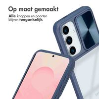 imoshion Camslider Backcover Samsung Galaxy S25 - Donkerblauw