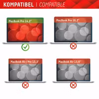 Displex Privacy Safe Magnetische Screenprotector Apple MacBook Pro 14.2 inch