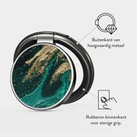 Burga Ringholder Gunmetal - Telefoonring - Emerald Pool