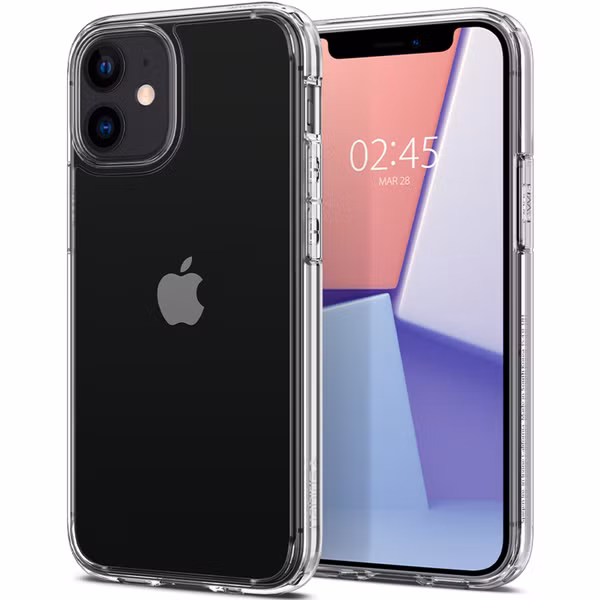Spigen Ultra Hybrid Backcover Apple iPhone 12 Mini - Transparant