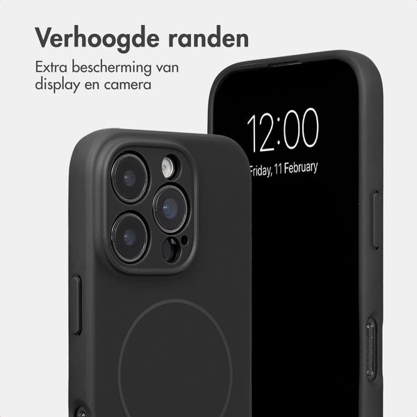 Accezz Grip Backcover met MagSafe Apple iPhone 16 Pro - Zwart