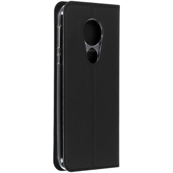 Dux Ducis Slim Softcase Bookcase Motorola Moto G7 Power - Zwart