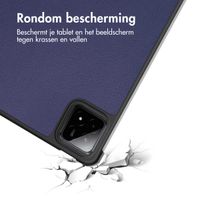 imoshion Trifold Bookcase Xiaomi Pad 7 / 7 Pro - Donkerblauw