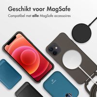 imoshion Color Backcover met afneembaar koord MagSafe Apple iPhone 12 (Pro) - Black Coffee