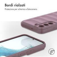 imoshion EasyGrip Backcover Samsung Galaxy S22 - Paars