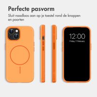 imoshion Color Backcover met Thin MagSafe Ring Apple iPhone 15 - Oranje